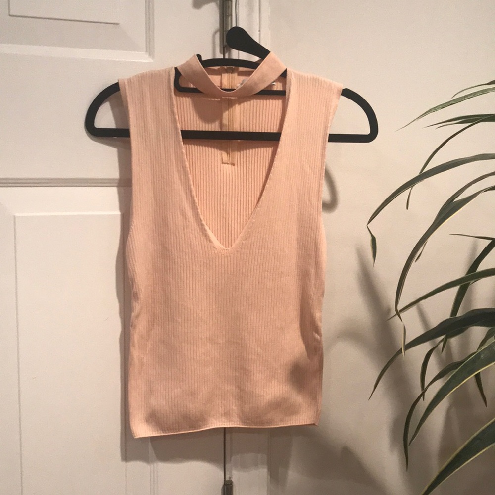 Zara knitted tank top